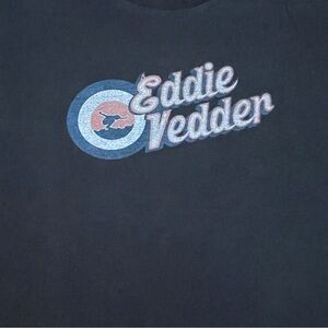 Eddie Vedder Graphic Band T-Shirt Black Alstyle XL